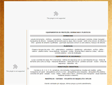 Tablet Screenshot of centerplast.net.br
